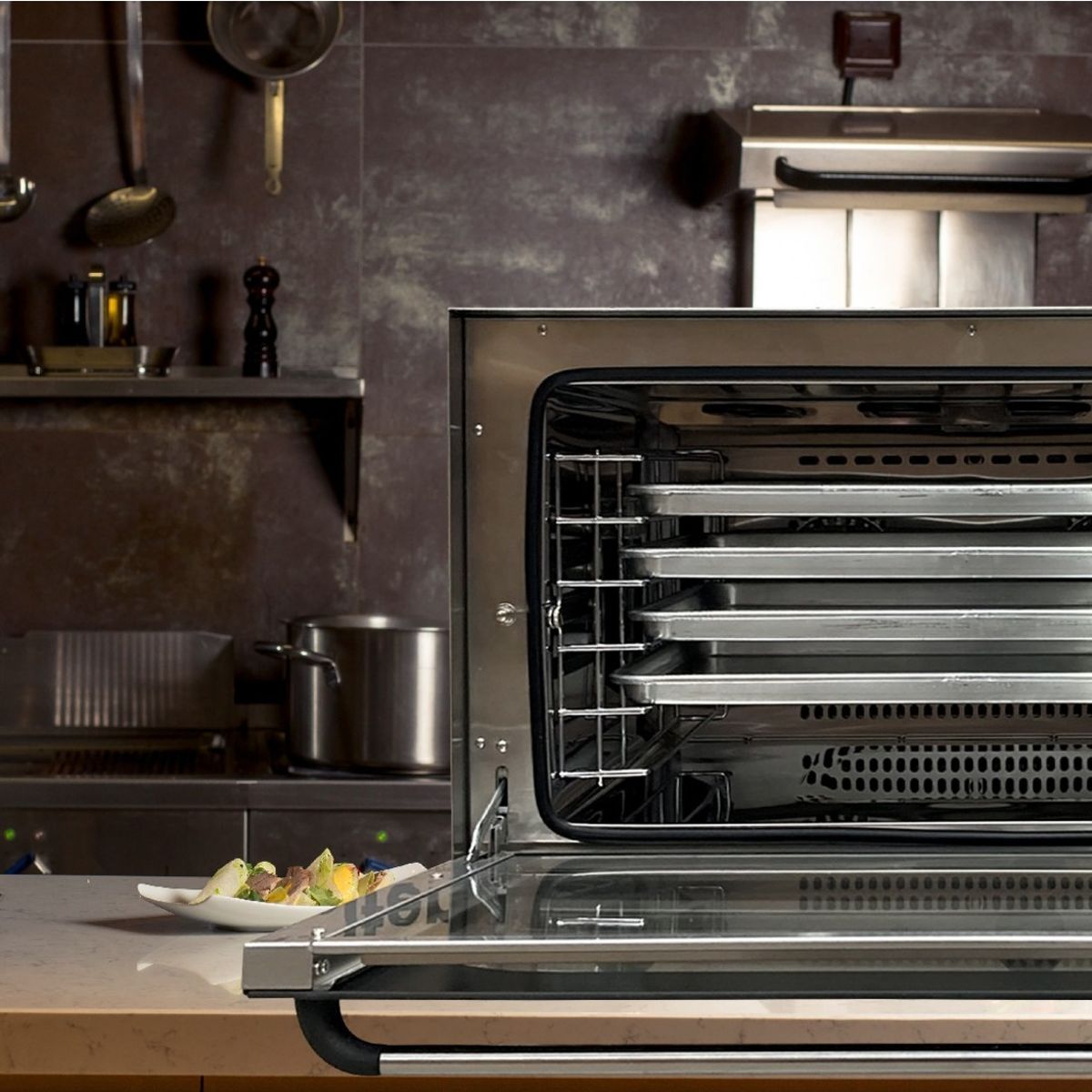 IMAHE - HORNO CONVECTOR VOLTER 4 BANDEJAS 60 X 40 CM IMAHE