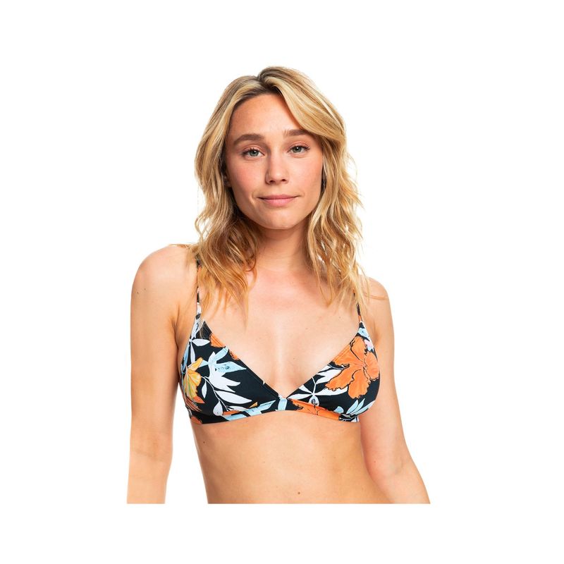ROXY - Top Bikini Roxy Beach Classics Anthracite S Mujer Vibes
