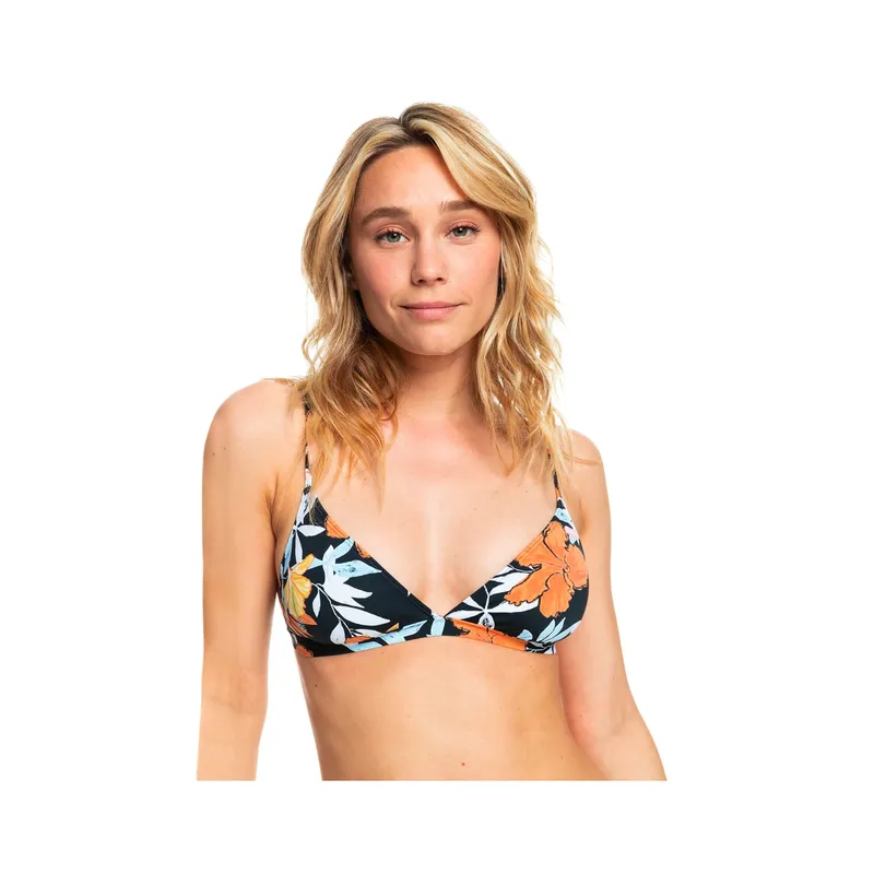 ROXY - Top Bikini Roxy Beach Classics Anthracite S Mujer Vibes