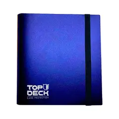MITOS Y LEYENDAS - Carpeta Topdeck 12 Bolsillos Azul