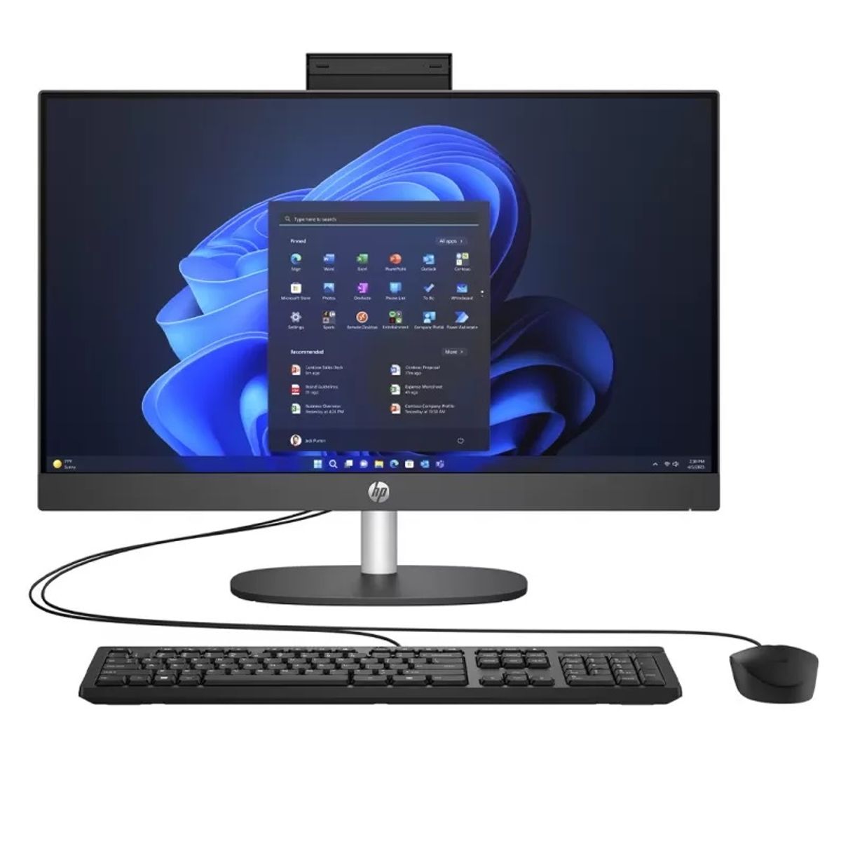 HP - AIO HP ProOne 245 G10 Ryzen 5-7520u 8Gb 512Gb WIN11H 23"