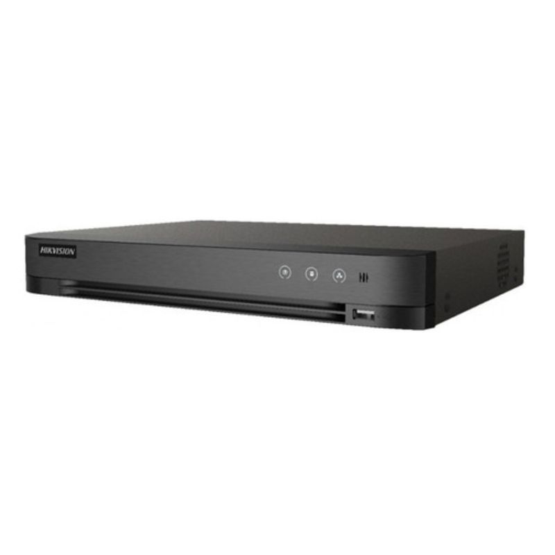 HIKVISION - Dvr 4 Canales Con Deteccion Facial 5mp Hasta 8 Camaras Pro