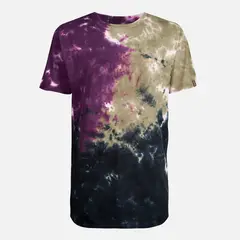 HAKA HONU - Polera Hombre Rastro Morado