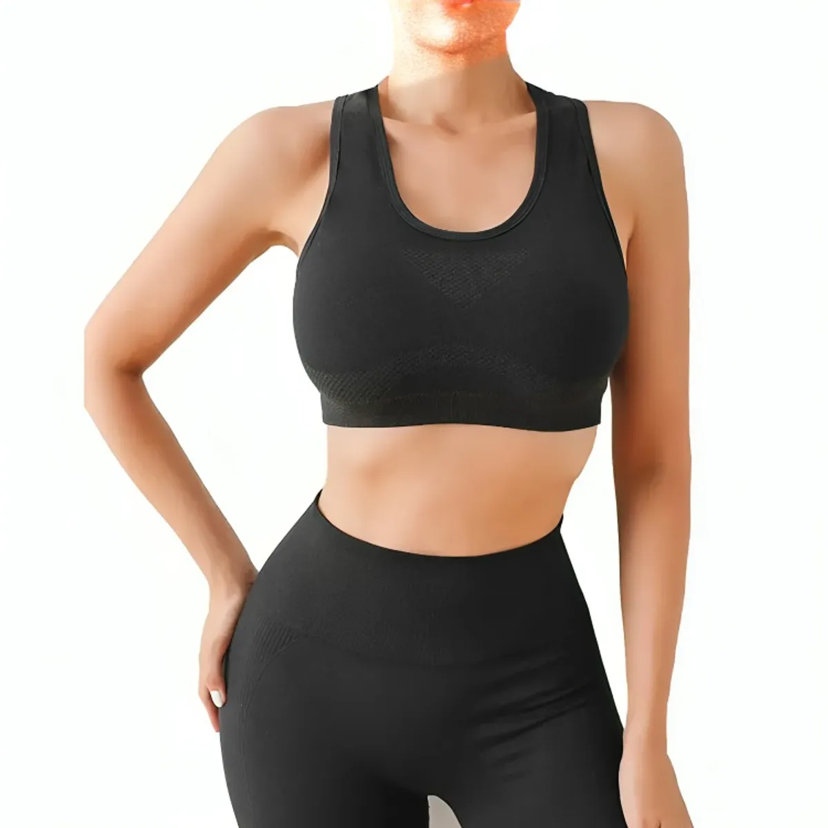 OEM - Conjunto Deportivo Para Gym Yoga Peto Y Short Levanta Gluteo