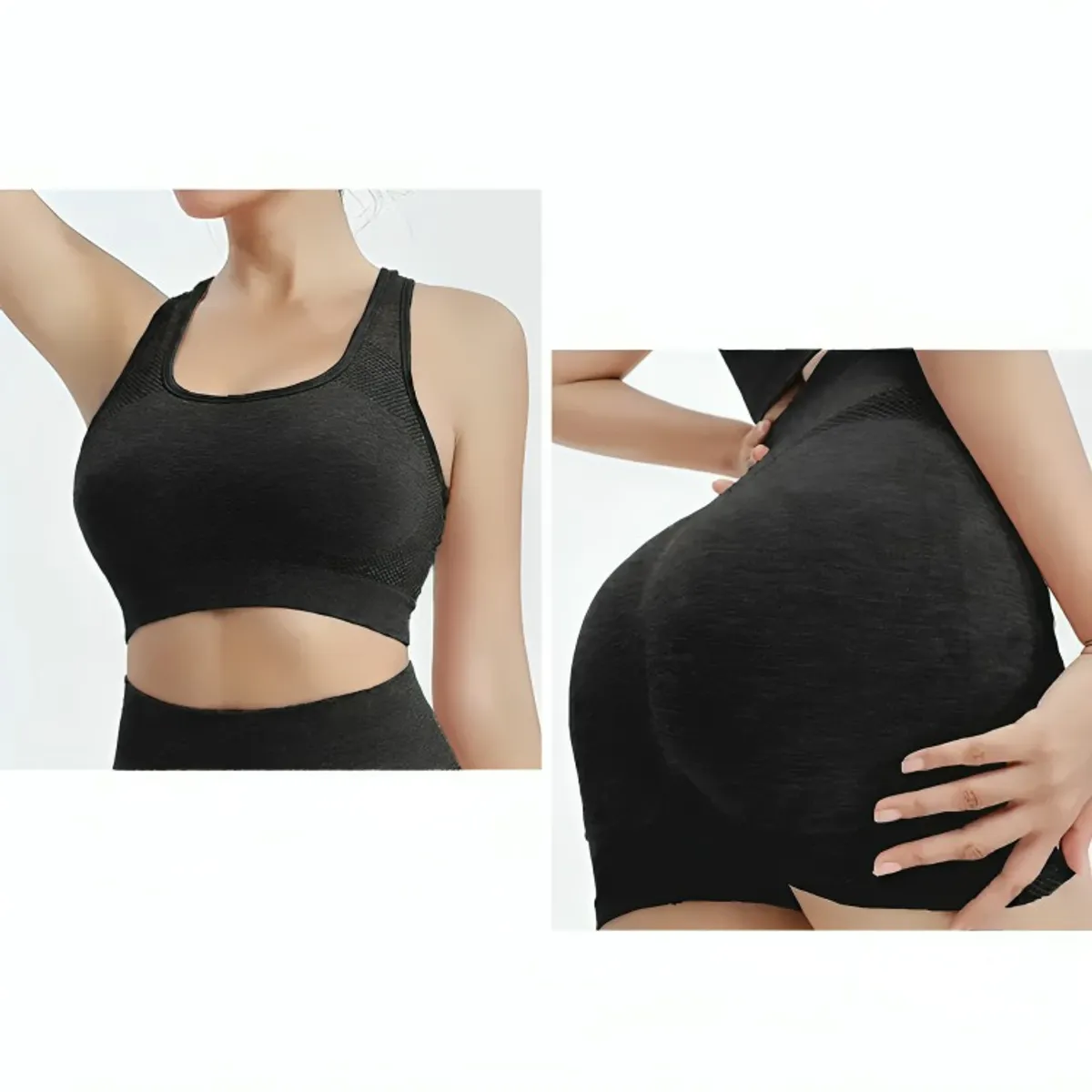 OEM - Conjunto Deportivo Para Gym Yoga Peto Y Short Levanta Gluteo