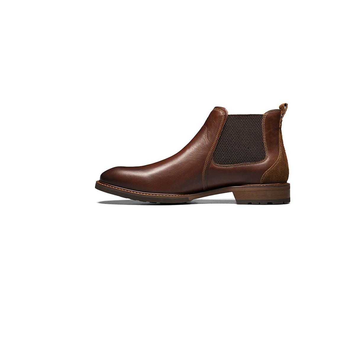 FLORSHEIM - Botines Lodge Plain Toe Gore Boot Café