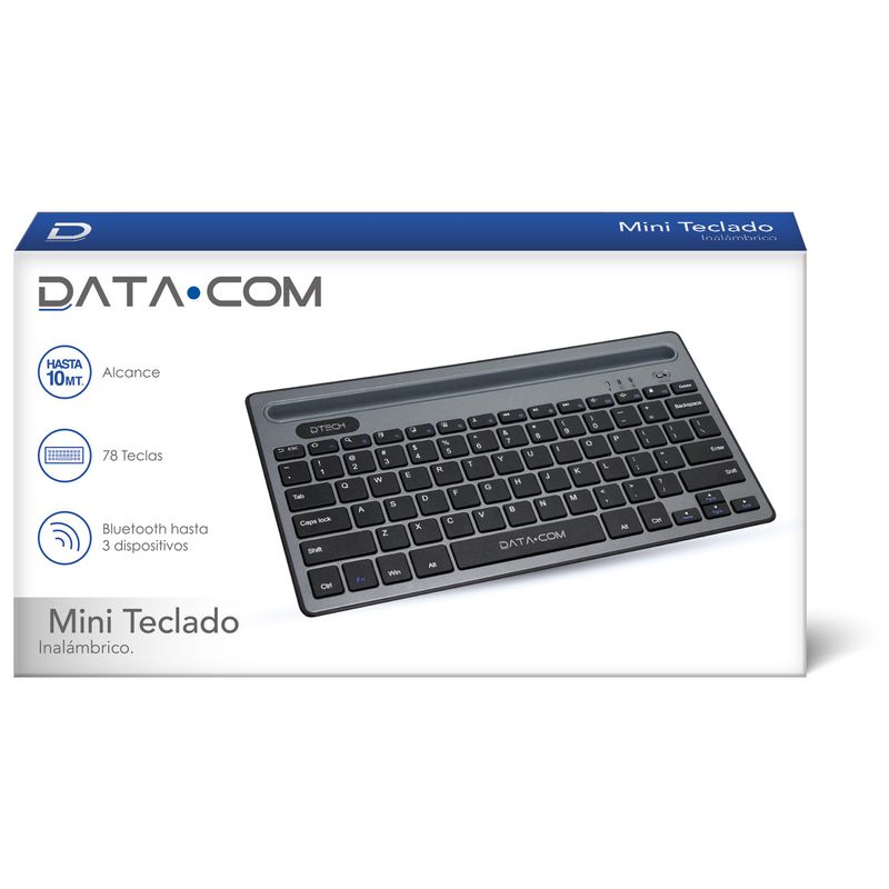 DATACOM - Mini Teclado Inalámbrico Datacom