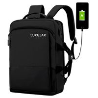 Mochila Notebook Oficina UrbanTech Impermeable - Negro