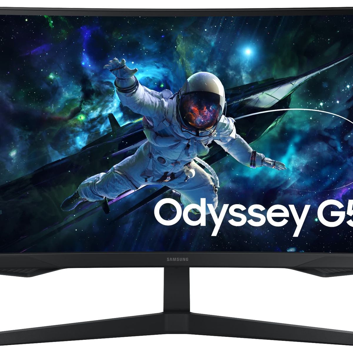 SAMSUNG - 32 Odyssey G5 G55C QHD 165Hz Curved Gaming Monitor