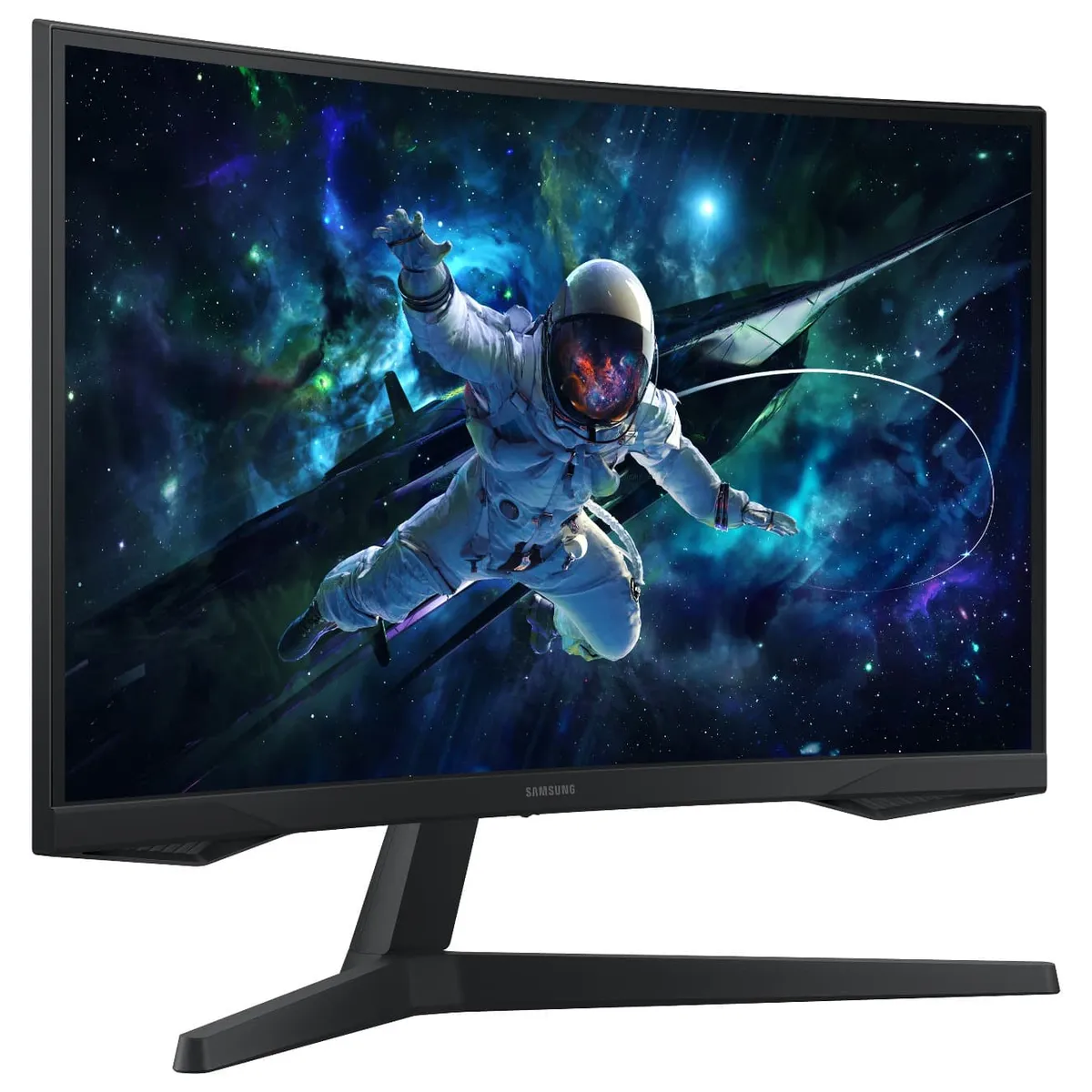 SAMSUNG - 32 Odyssey G5 G55C QHD 165Hz Curved Gaming Monitor
