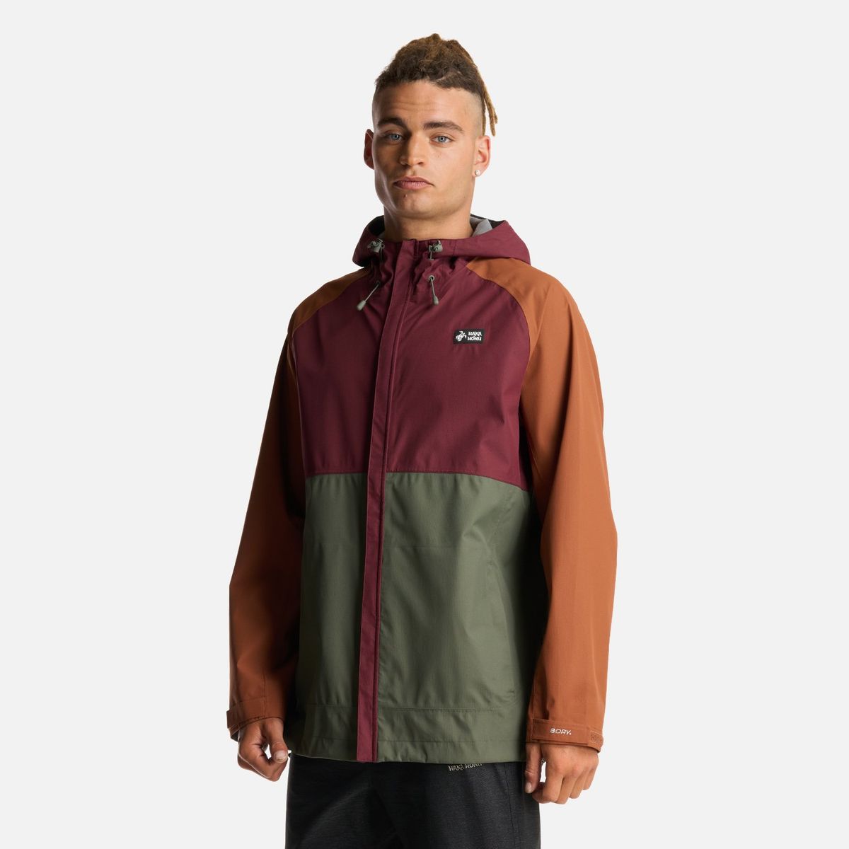HAKA HONU - Chaqueta Hombre Viento Norte Burdeo Haka Honu