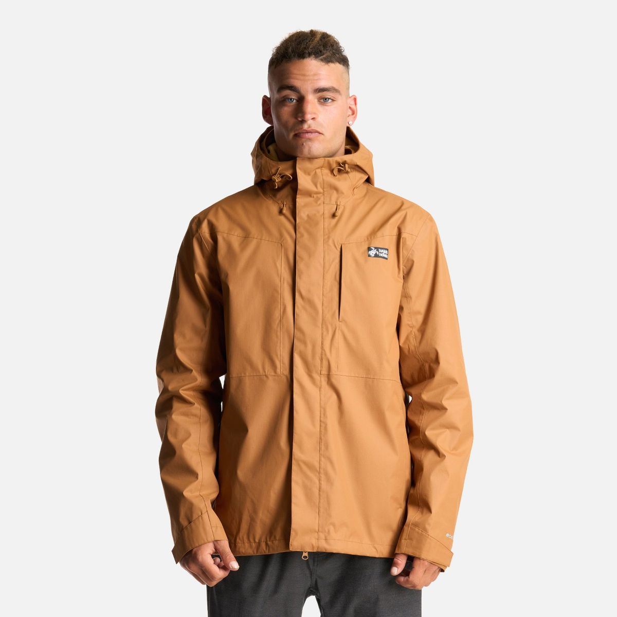 HAKA HONU - Chaqueta Hombre Corteza Mostaza Haka Honu