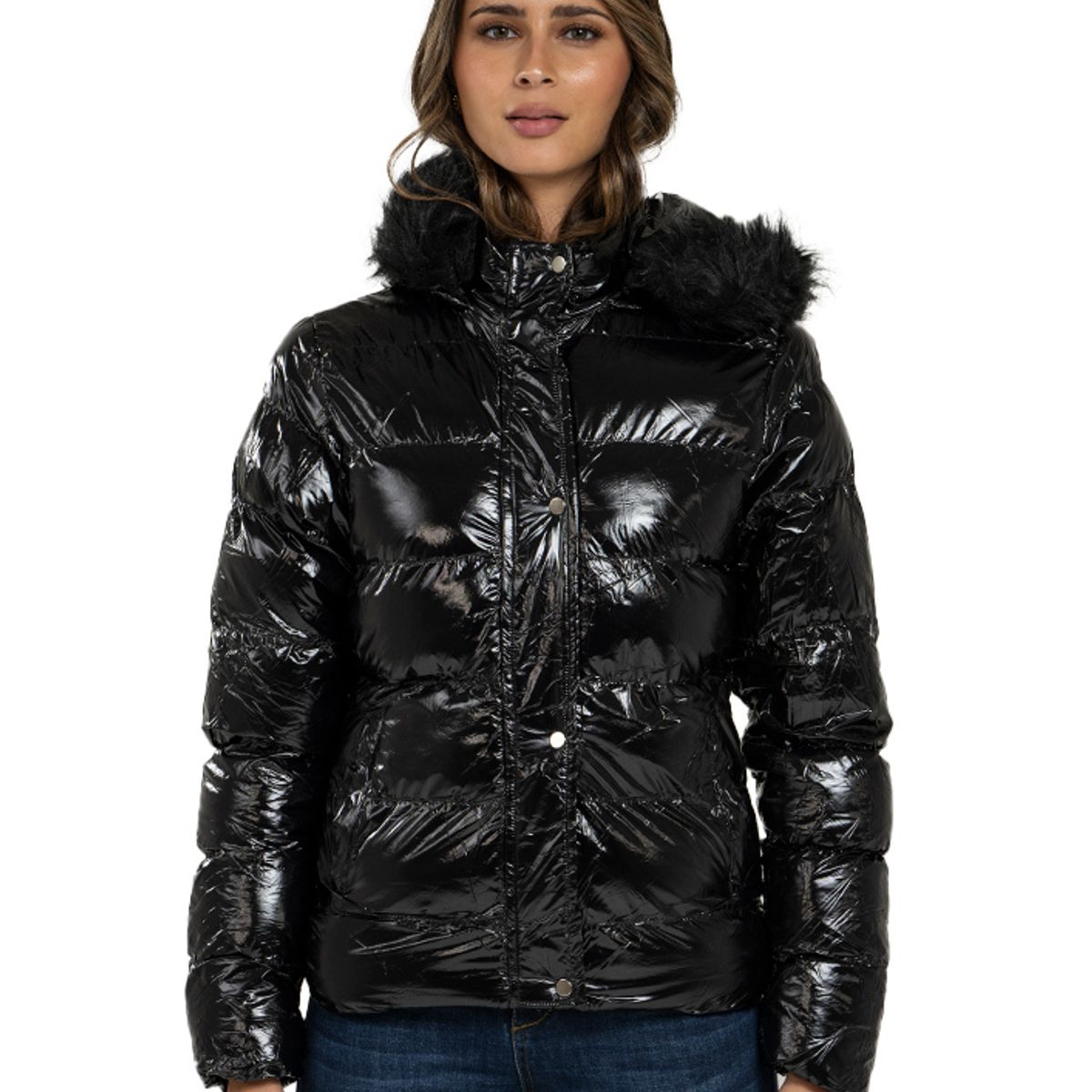 TODOPIEL - Parka Mujer Negro Todopiel