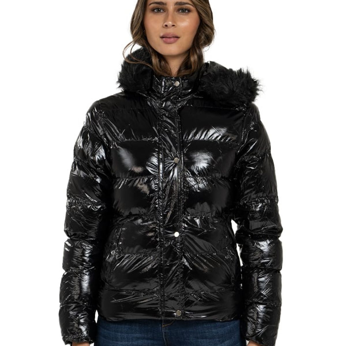 TODOPIEL - Parka Mujer Negro Todopiel