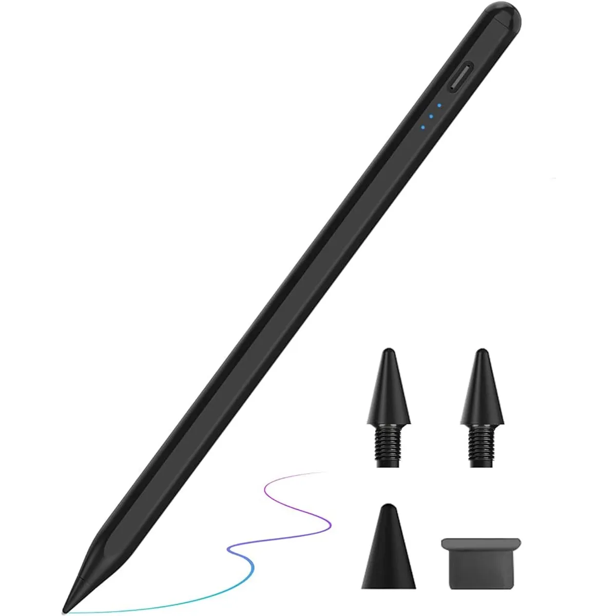 ACTUAL - Lapiz Touch Para Ipad Stylus Pen Rechazo Palmar Magnético