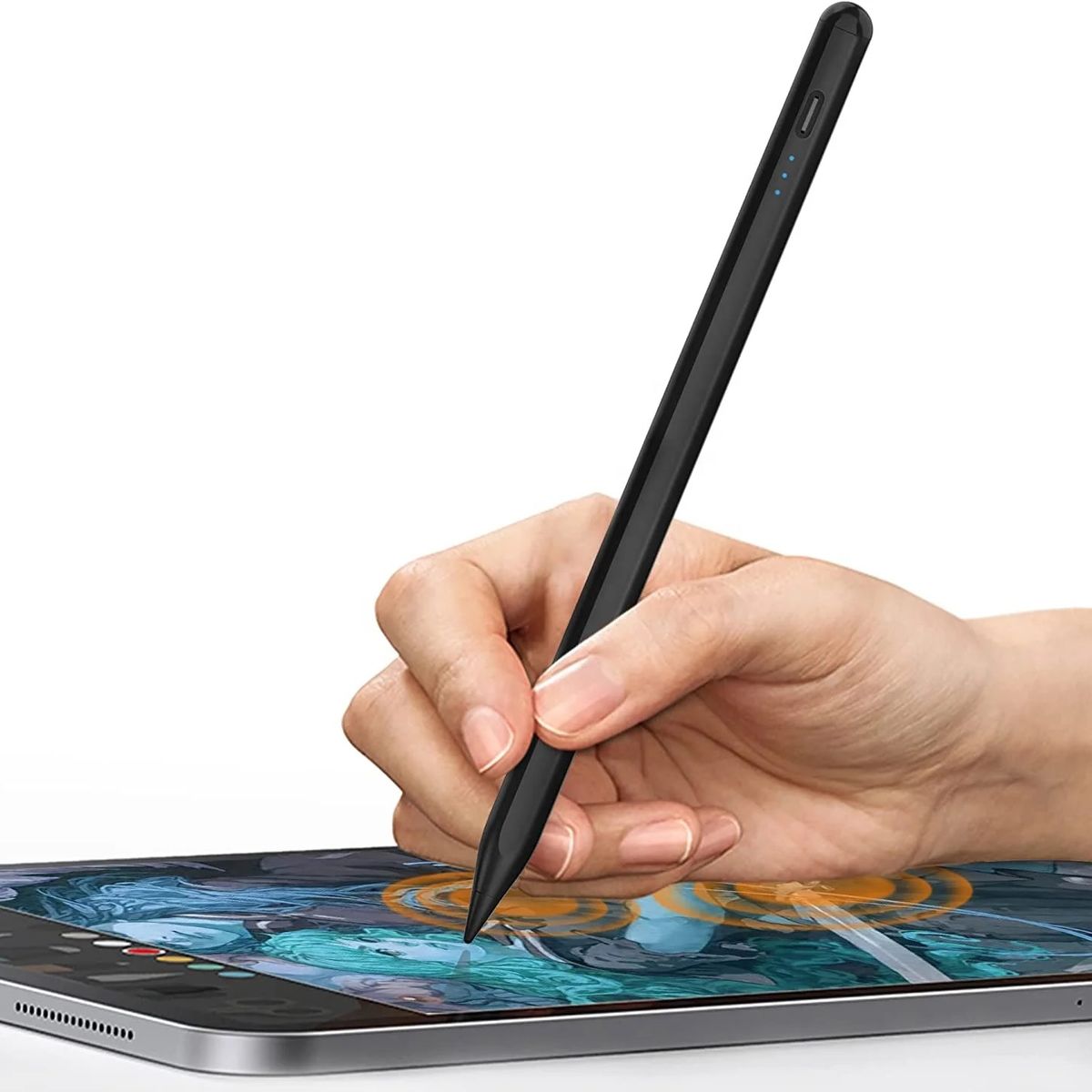 ACTUAL - Lapiz Touch Para Ipad Stylus Pen Rechazo Palmar Magnético
