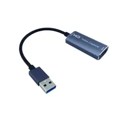 GENERICO - Capturador de Video HDTV de HDMI Con Cable USB 4K