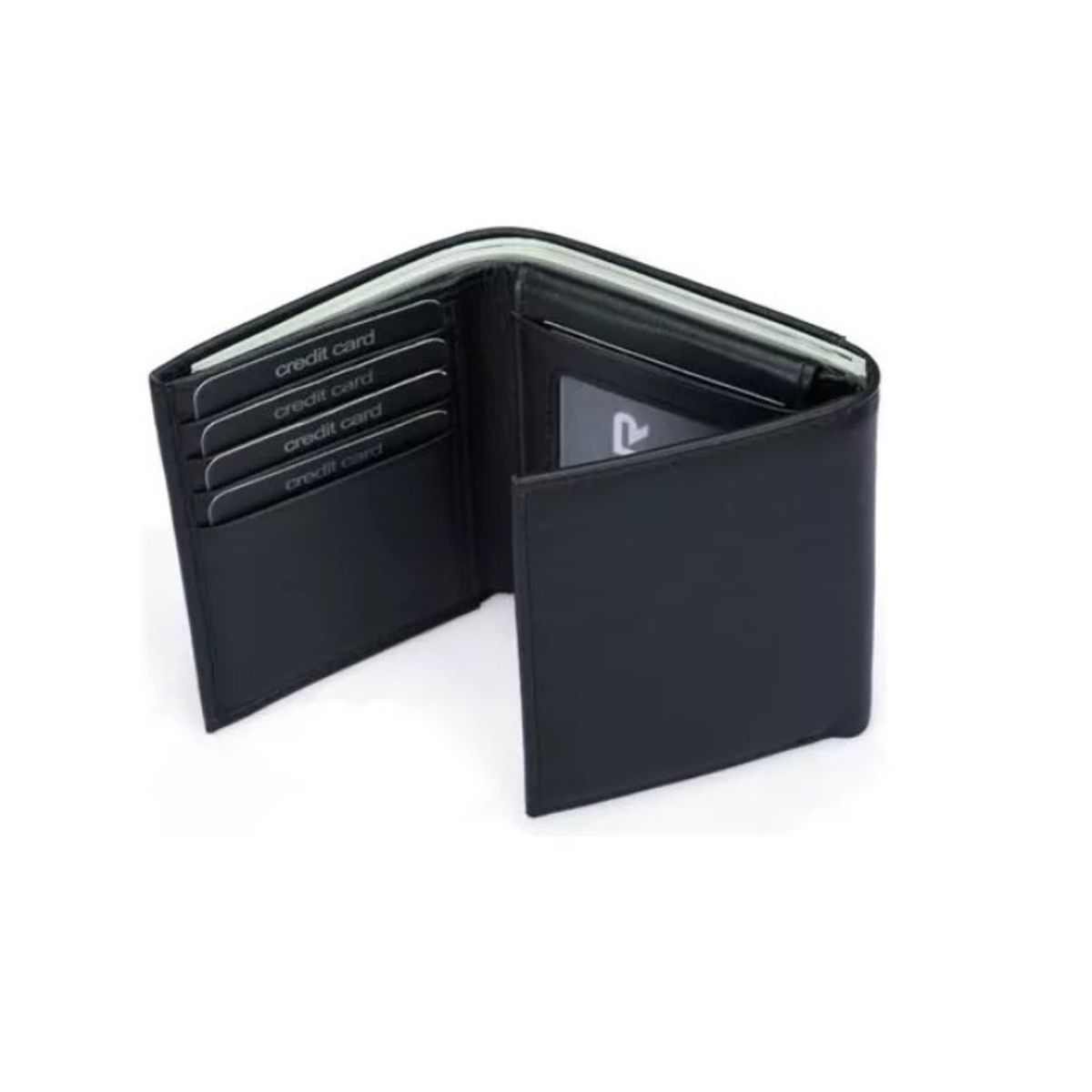 GENERICO - Billetera Cartera De Cuero Genuino Con Rfid