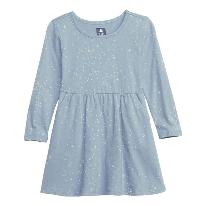 GAP - Vestido Brillos Celeste GAP