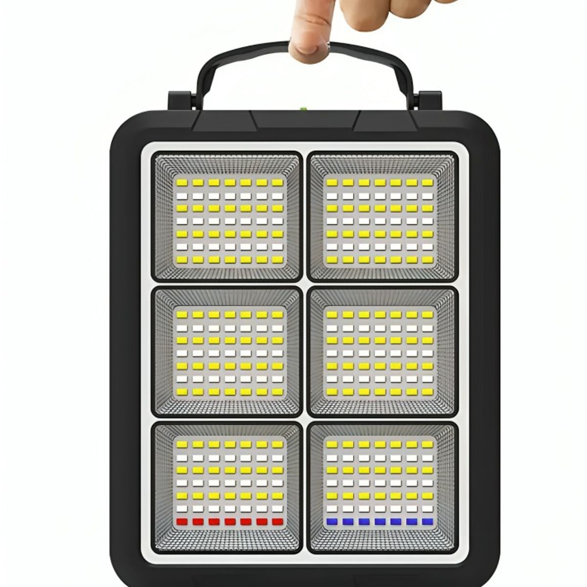 OEM - Foco Led 400w Portátil Solar Recargable Panel Sola Extraíble