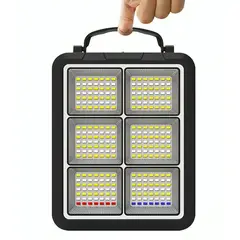 OEM - Foco Led 400w Portátil Solar Recargable Panel Sola Extraíble