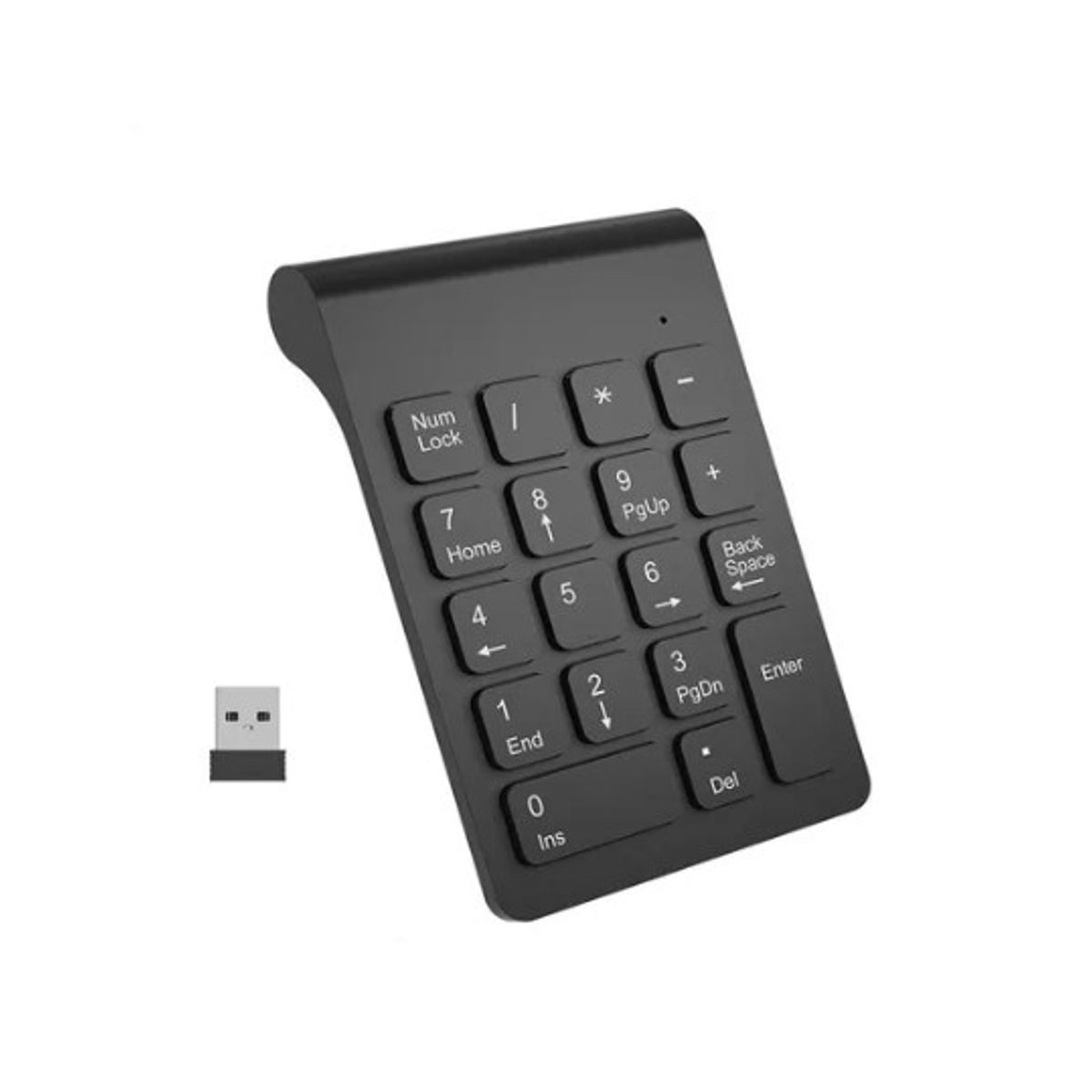 GENERICO - Teclado Numérico Inalámbrico Usb Ergonómico Avatto