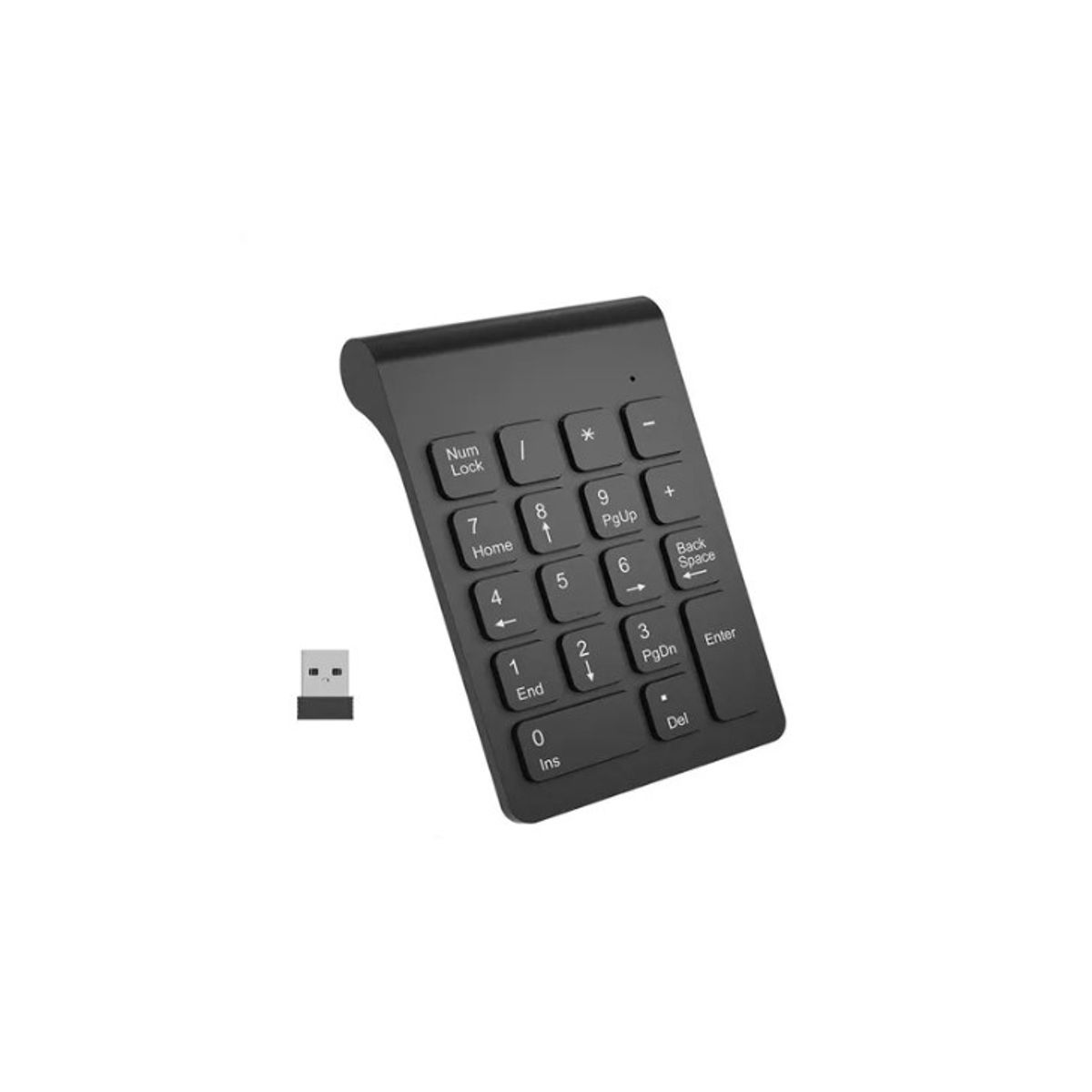 GENERICO - Teclado Numérico Inalámbrico Usb Ergonómico Avatto