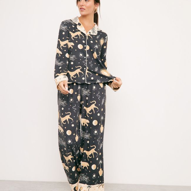 LOUNGE - Set Pijama Largo Mystic Tiger LOUNGE