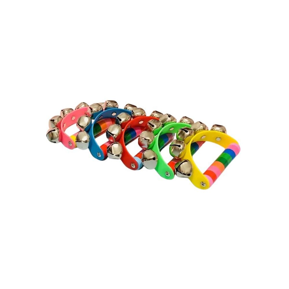 ARTIDIX - Cascabel manilla de madera 5 cascabel de bebés