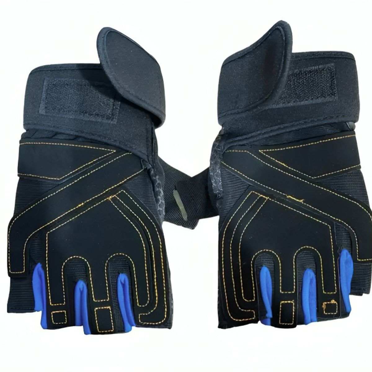 OEM - Guantes Ciclismo Bicicleta Dedos Cortos Con Palma Acolchada