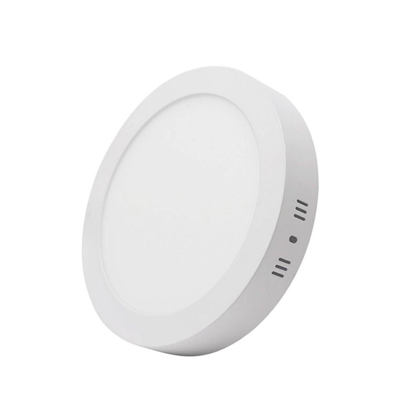 HB LEDS - Panel Redondo LED ECO Sobrepuesto Blanco 6W Frío