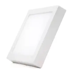 HB LEDS - Panel Cuadrado LED ECO Sobrepuesto Blanco 6W Frío