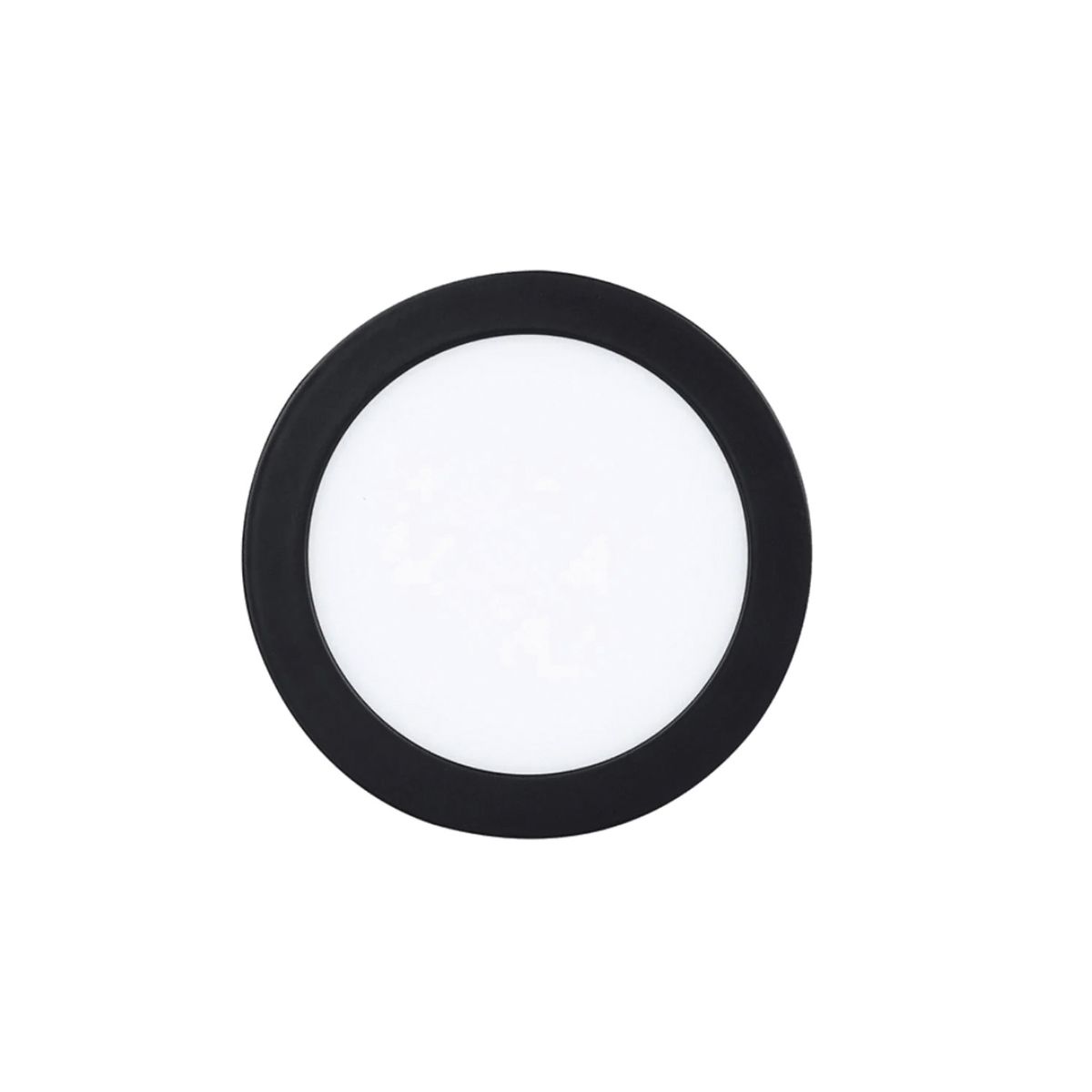 AVC - Panel Redondo LED ECO Sobrepuesto Negro 12W Neutro