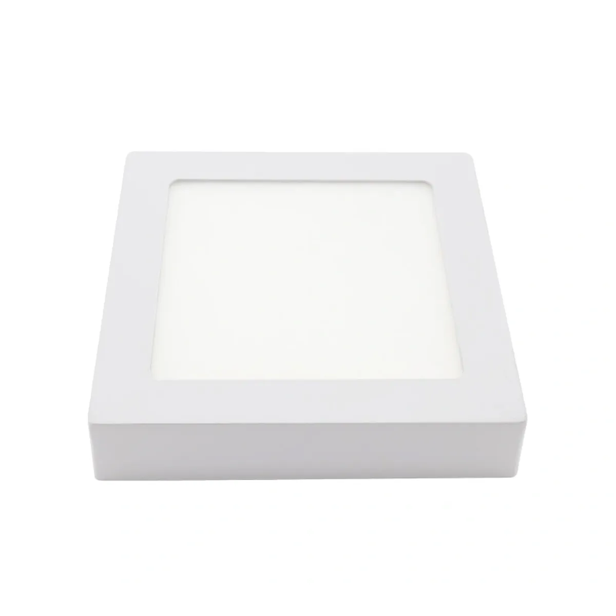 AVC Y VELL MAX - Pack 3 Panel Cuadrado LED ECO Sobrepuesto Blanco 6W Frío