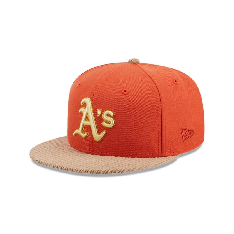 NEW ERA - Jockey Oakland Athletics MLB 9Fifty Dark Orange New Era