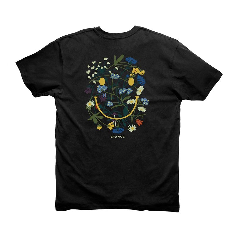 STANCE - Polera Men Pollen Black STANCE
