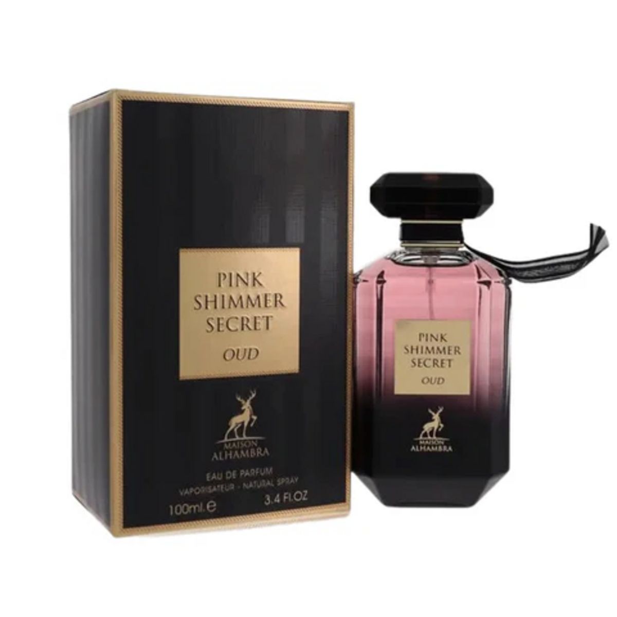 GENERICO - MAISON ALHAMBRA PINK SHIMMER SECRET OUD EDP 100 ML