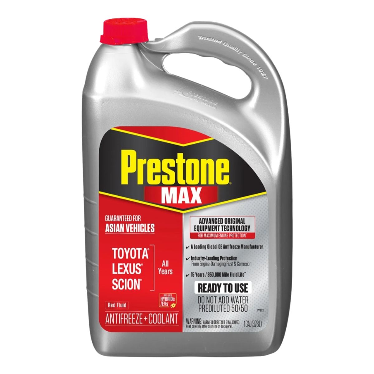 PRESTONE - Anticongelante coolant rojo Toyota Lexus y Scion 5050