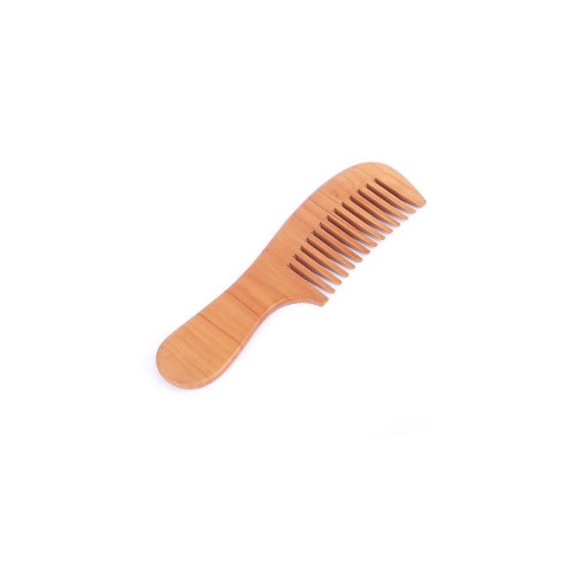 GENERICO - Peineta Para Cabello De Madera 18 Cms