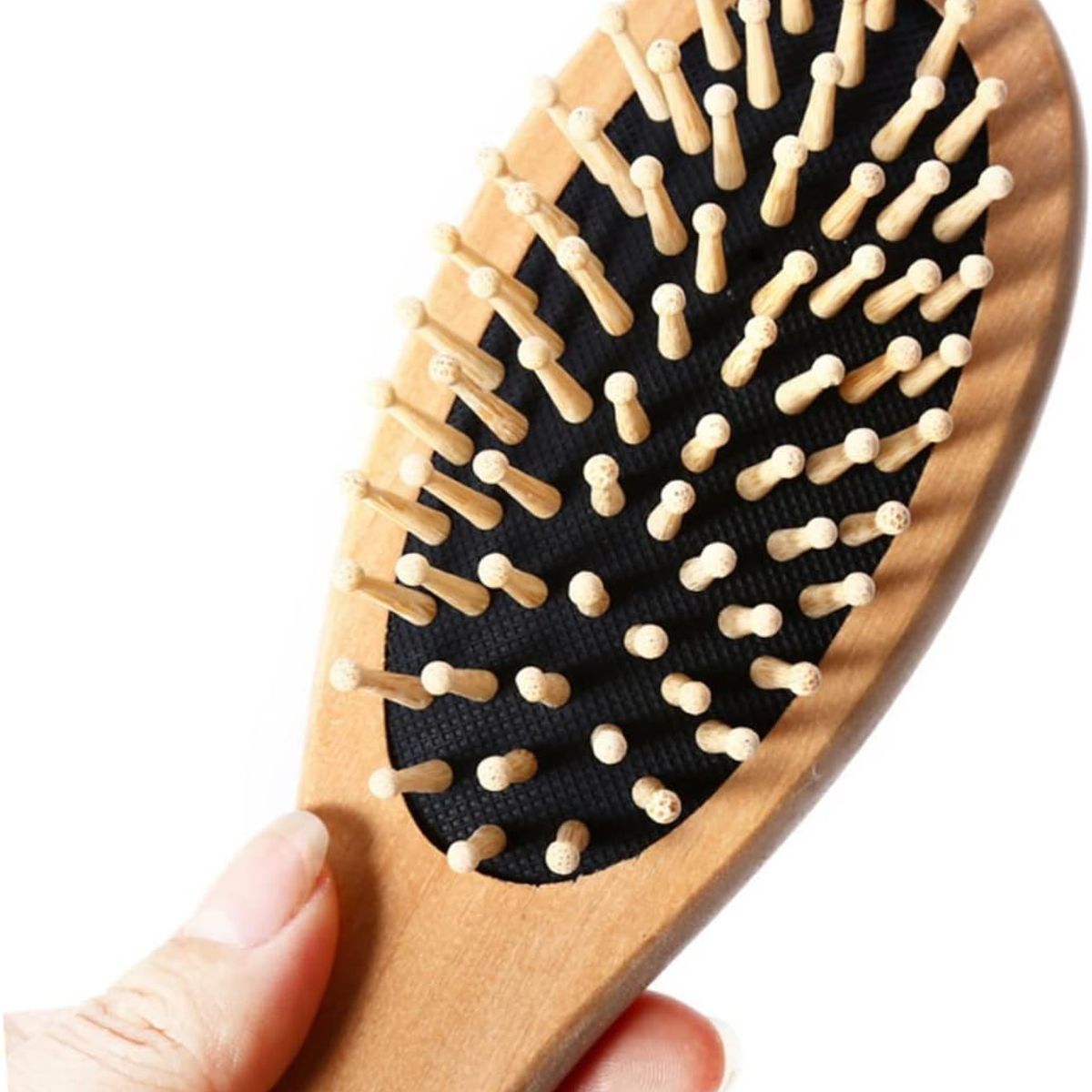 GENERICO - Pack Cepillos Peine Cabello Pelo Con Cerdas De Madera 20 Cms y 15 Cms