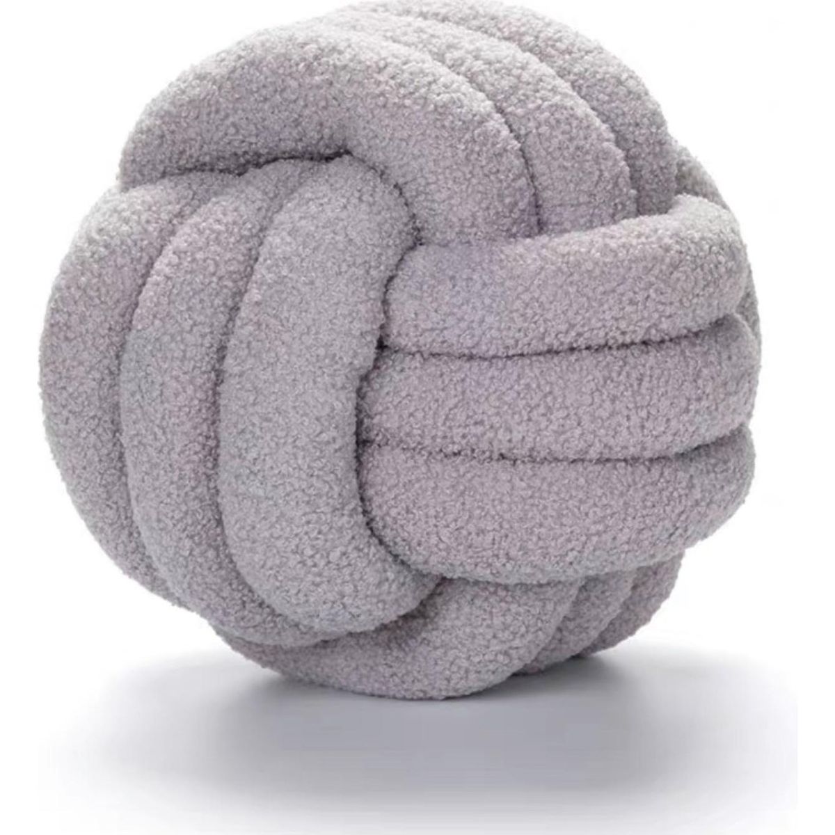 GENERICO - Cojin Decorativo Modelo Nudo Acolchado - Gris