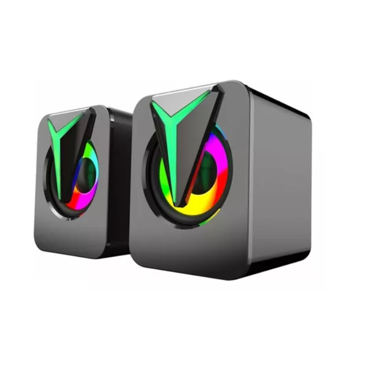 GENERICO - Altavoces Para Ordenador Multimedia Estéreo Luminosos