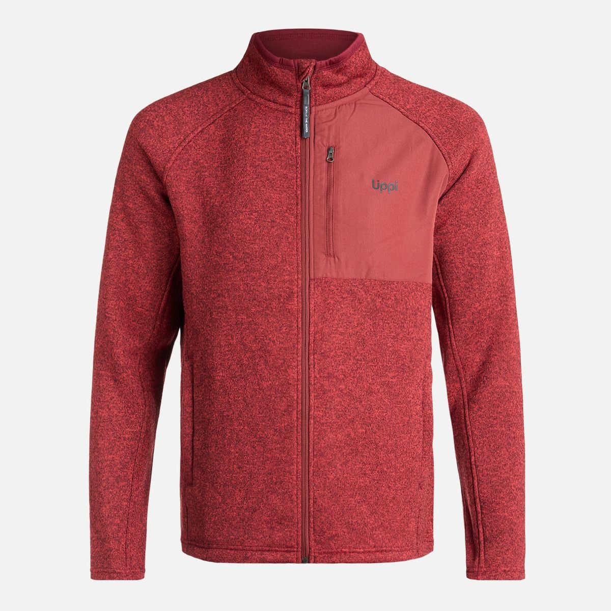 LIPPI - Chaqueta Hombre Coronado Blend-Pro Jacket Melange Burdeo Lippi