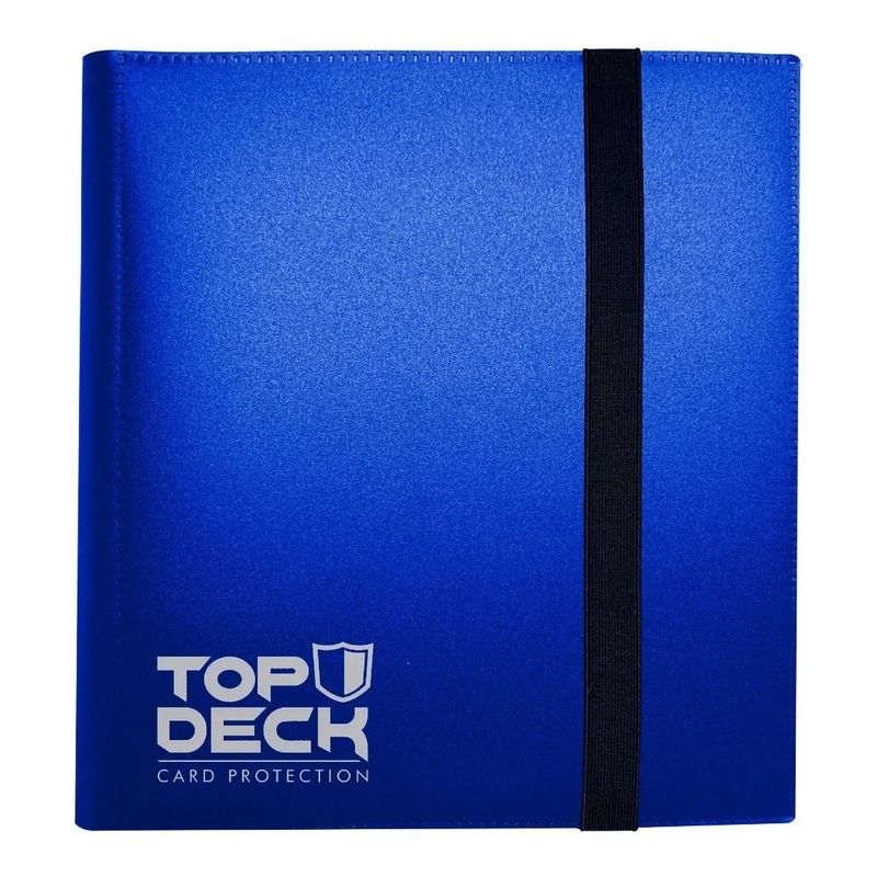 MITOS Y LEYENDAS - Carpeta Topdeck 4 Bolsillos azul