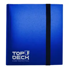 MITOS Y LEYENDAS - Carpeta Topdeck 4 Bolsillos azul