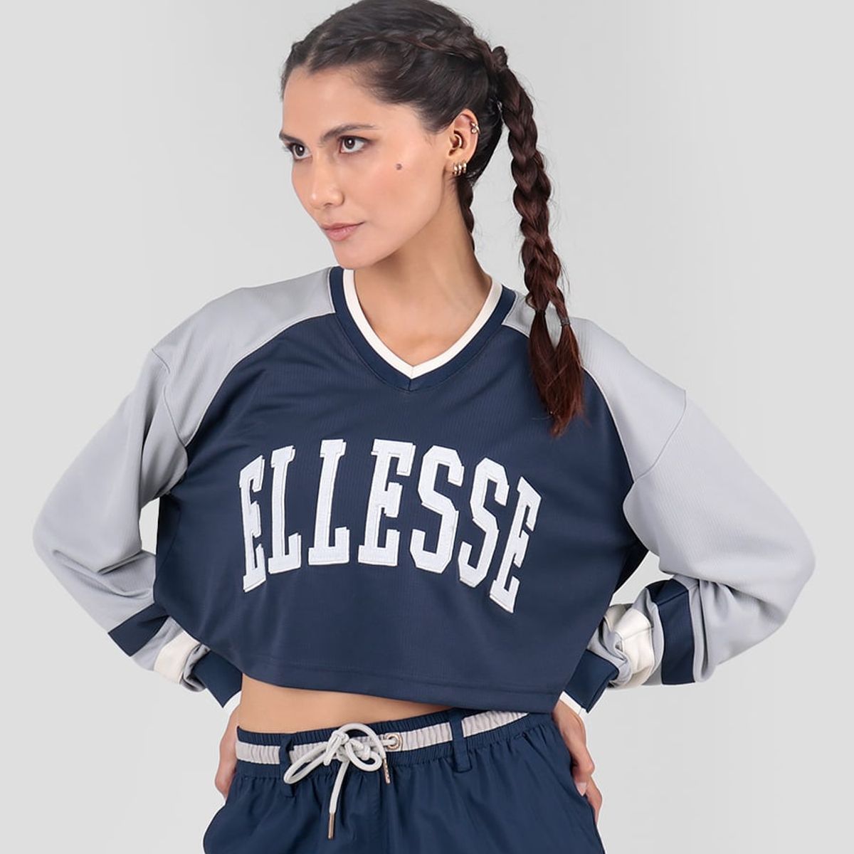 ELLESSE - POLERA MUJER ELLESSE BLAIR AZUL MARINO