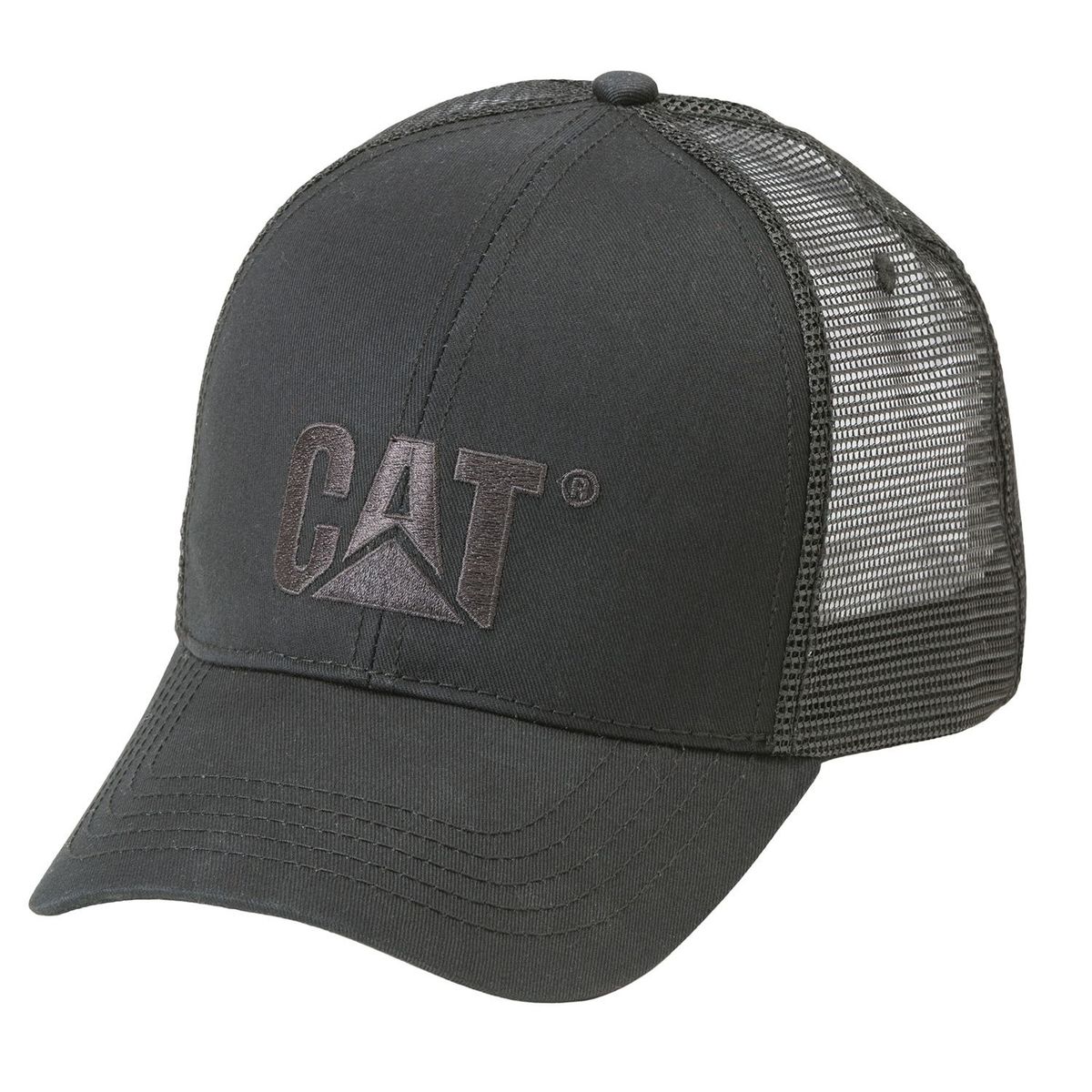 CAT - Jockey Hombre Raised Logo Cap Negro CAT