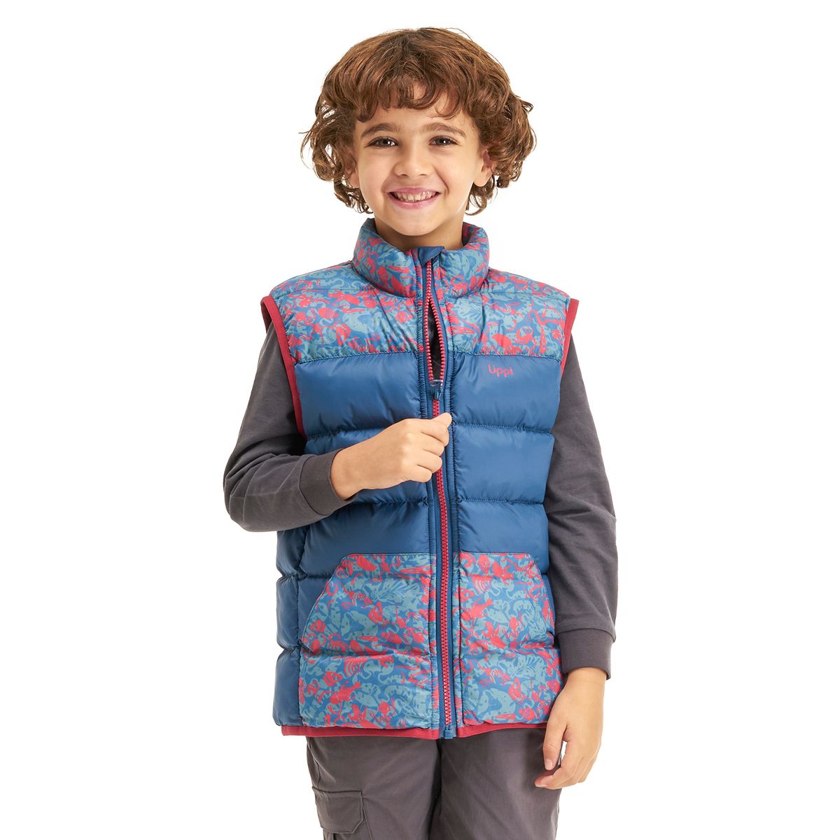 LIPPI - Chaqueta Niño Airy Vest Jacket Azul Lippi