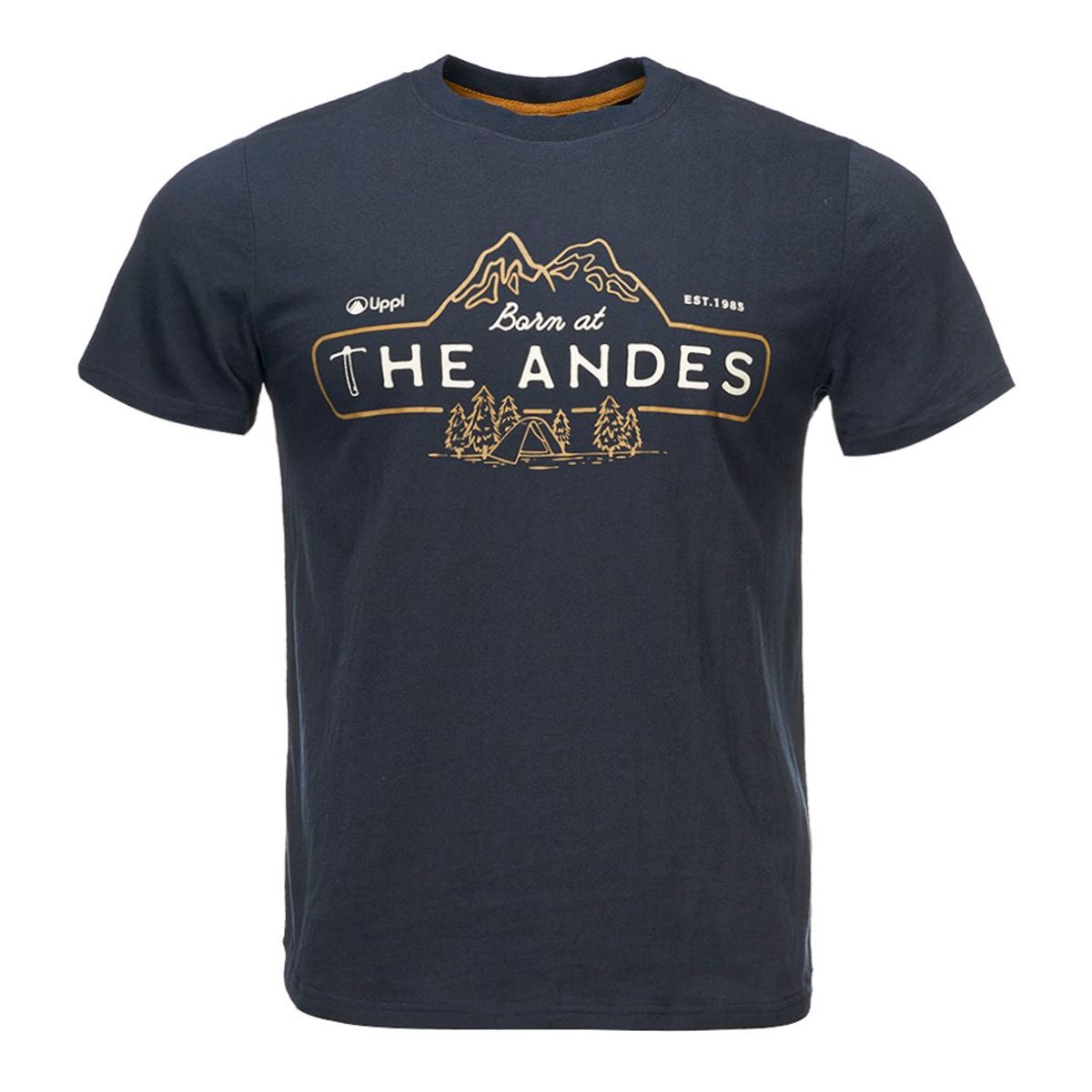 LIPPI - Polera Hombre Heritage UV-Stop T-Shirt Azul Oscuro Lippi