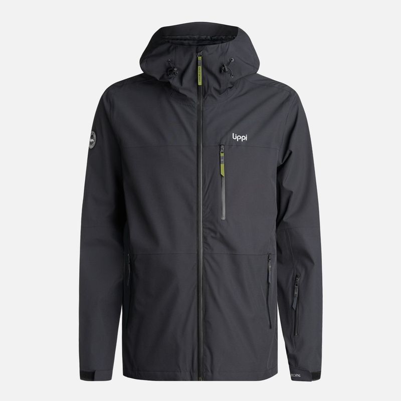 LIPPI - Chaqueta Hombre Sierra Nevada B-Dry Light Hoody Jacket Negro Lippi